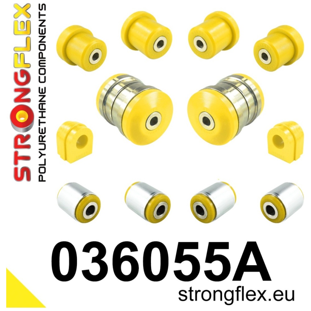 Strongflex BMW E70/E71/E72 Vooras rubberset SPORT – 036055A