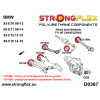 Strongflex BMW E70/E71/E72 Complete ophangrubberset ZWART – 036057BX
