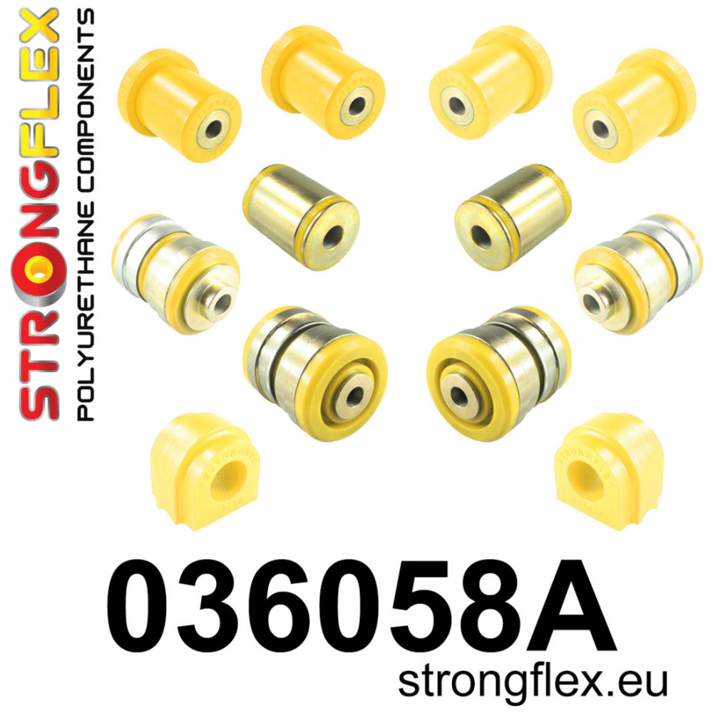 Strongflex BMW F10/F11/F06 Vooras rubberset SPORT – 036058A