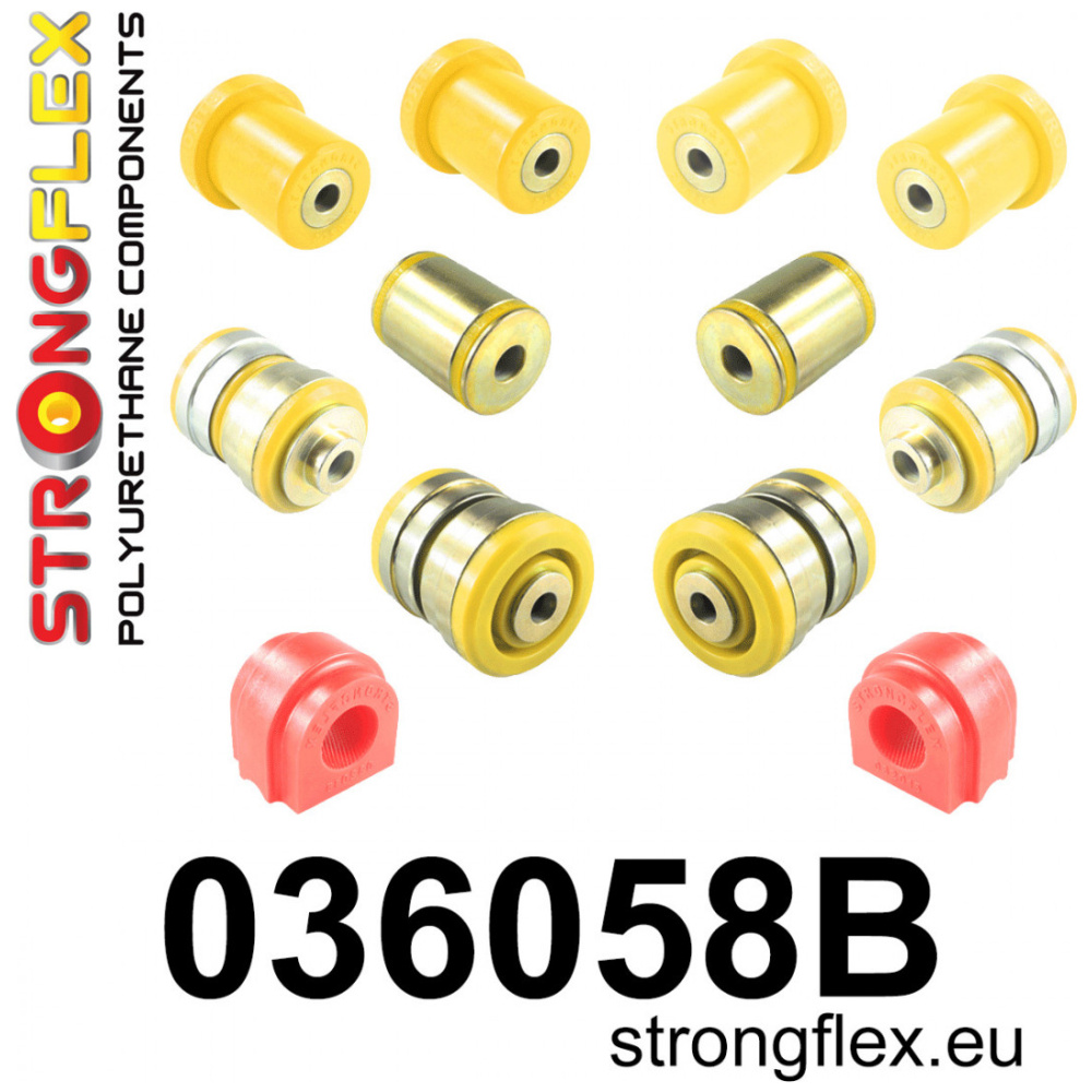 Strongflex BMW F10/F11/F06 Vooras rubberset – 036058B