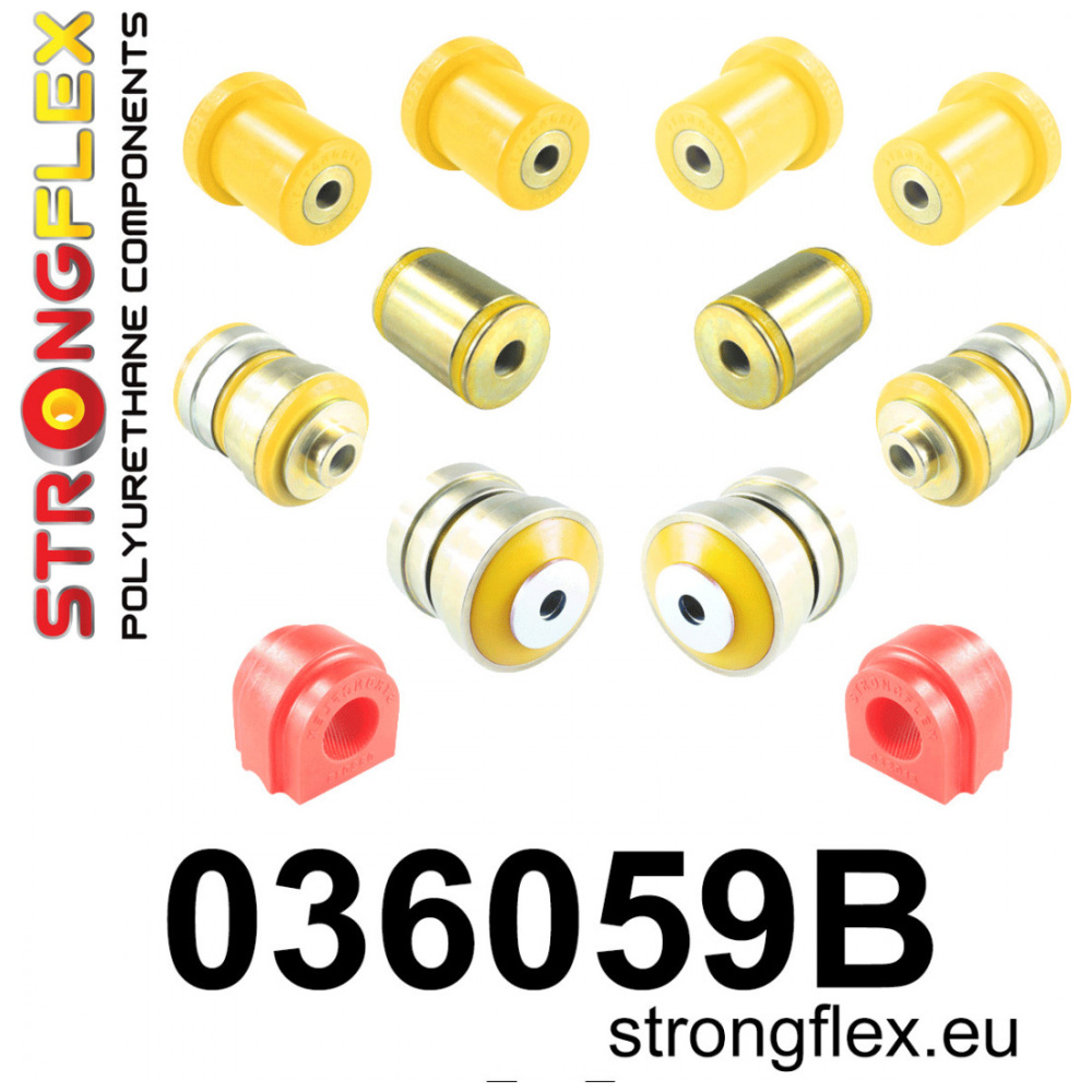 Strongflex BMW F10/F11/F06 Vooras rubberset – 036059B