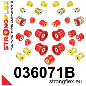 Strongflex BMW F15/F16 Complete ophangrubberset – 036071B
