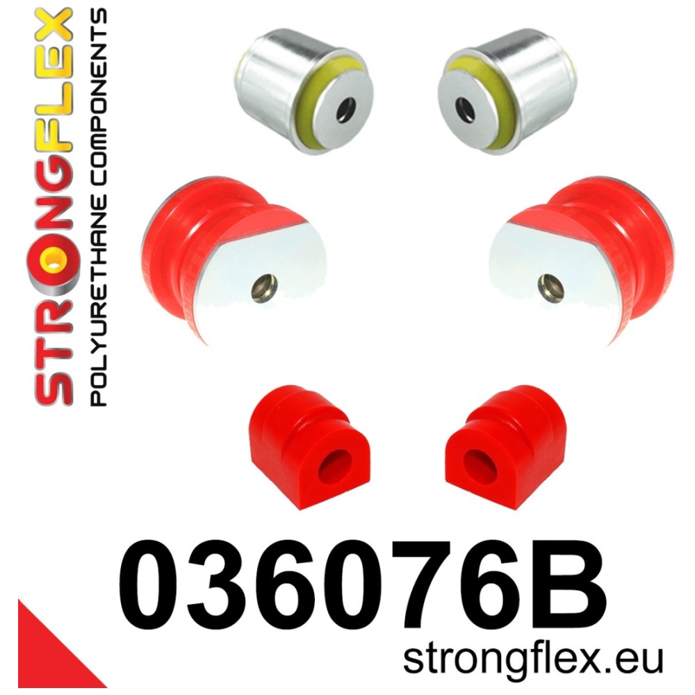 Strongflex BMW E28/E24 Vooras rubberset – 036076B