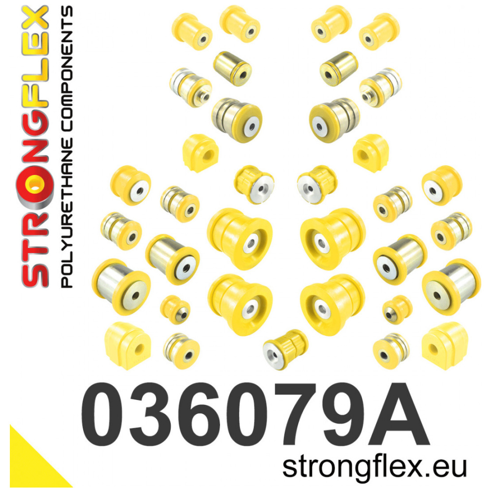 Strongflex BMW F07 Complete ophangrubberset SPORT – 036079A