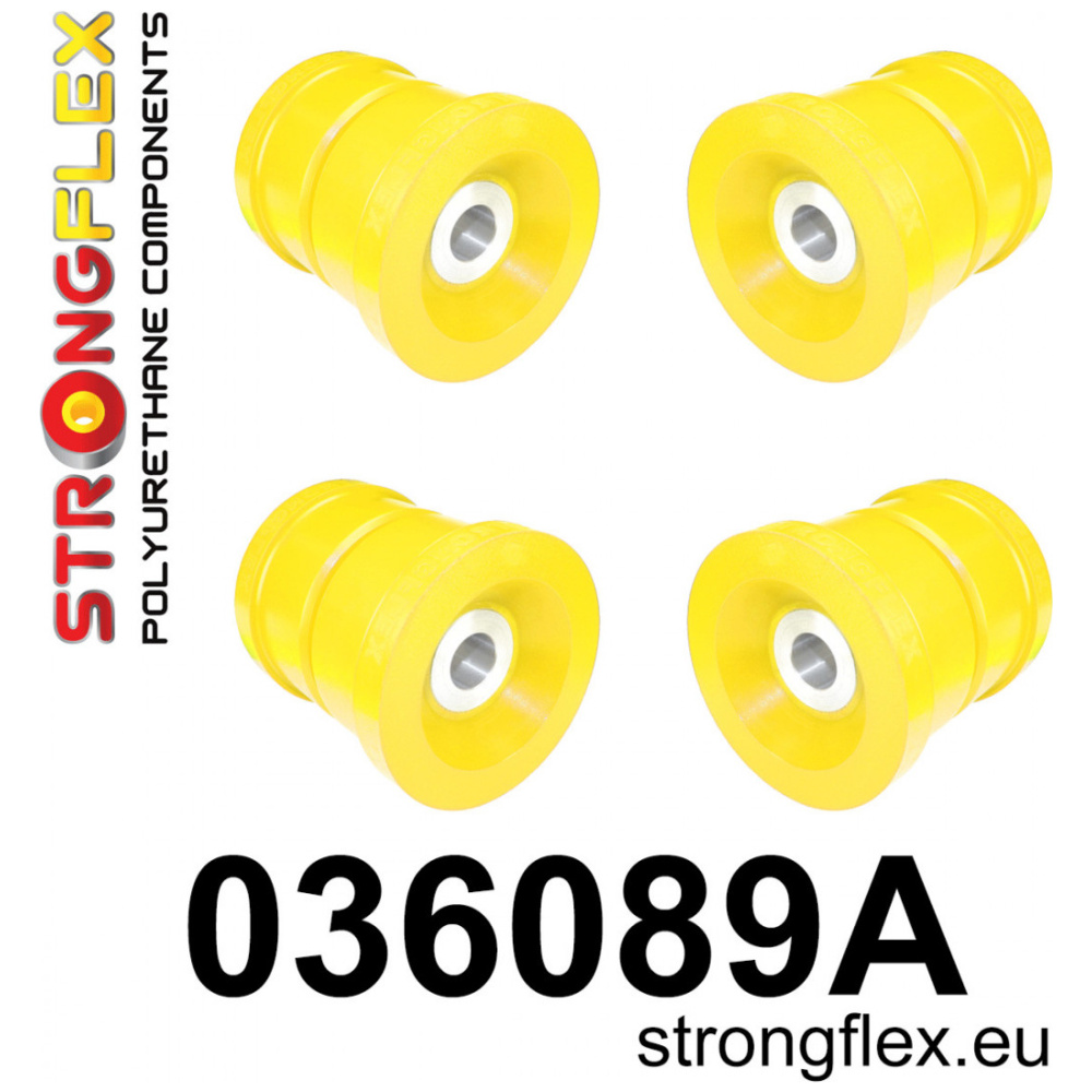 Strongflex BMW E38/Z8/E52 Achteras-subframe rubberset SPORT – 036089A