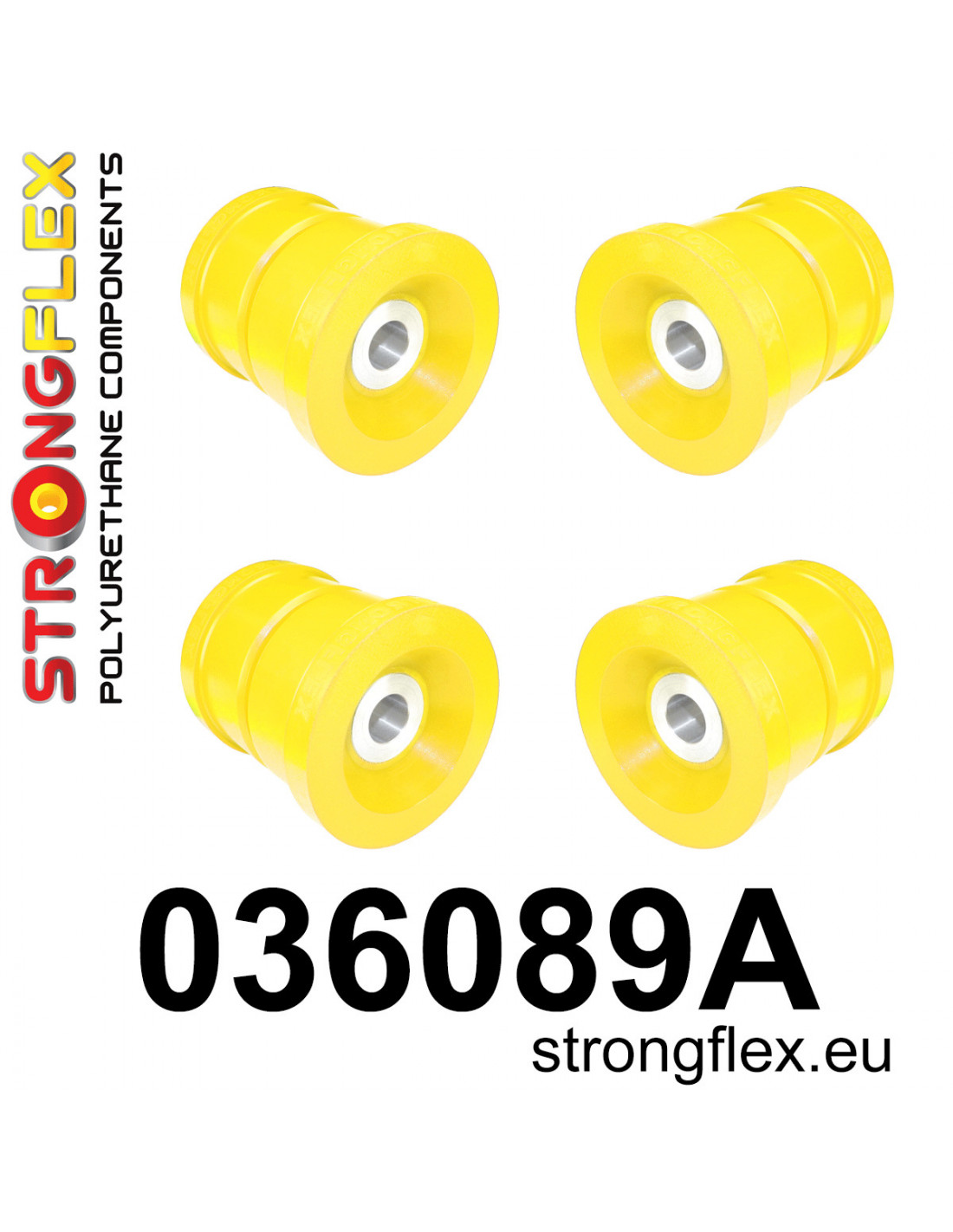 Strongflex BMW E38/Z8/E52 Achteras-subframe rubberset SPORT – 036089A 1 Strongflex BMW E38/Z8/E52 Achteras-subframe rubberset SPORT – 036089A