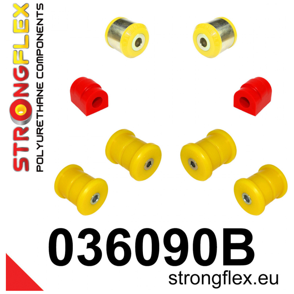 Strongflex BMW Z8/E52 Achteras rubberset – 036090B