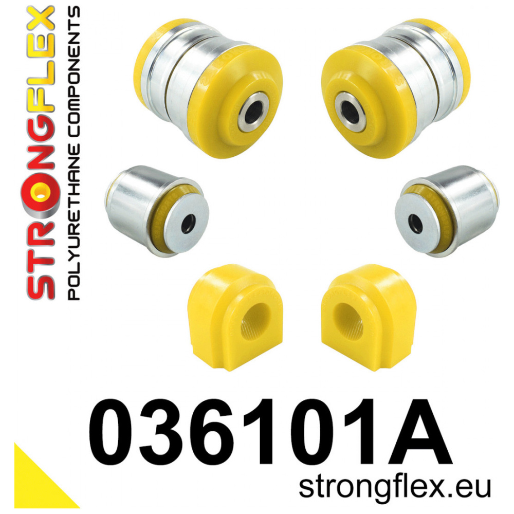Strongflex BMW F25/F26 Buchsensatz Vorderachse SPORT – 036101A