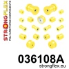 Strongflex BMW E36 Polyurethaan rubberset voor- en achteras SPORT – 036108A