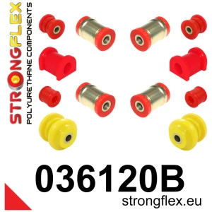 Strongflex BMW Z1/E30 Achteras rubberset – 036120B