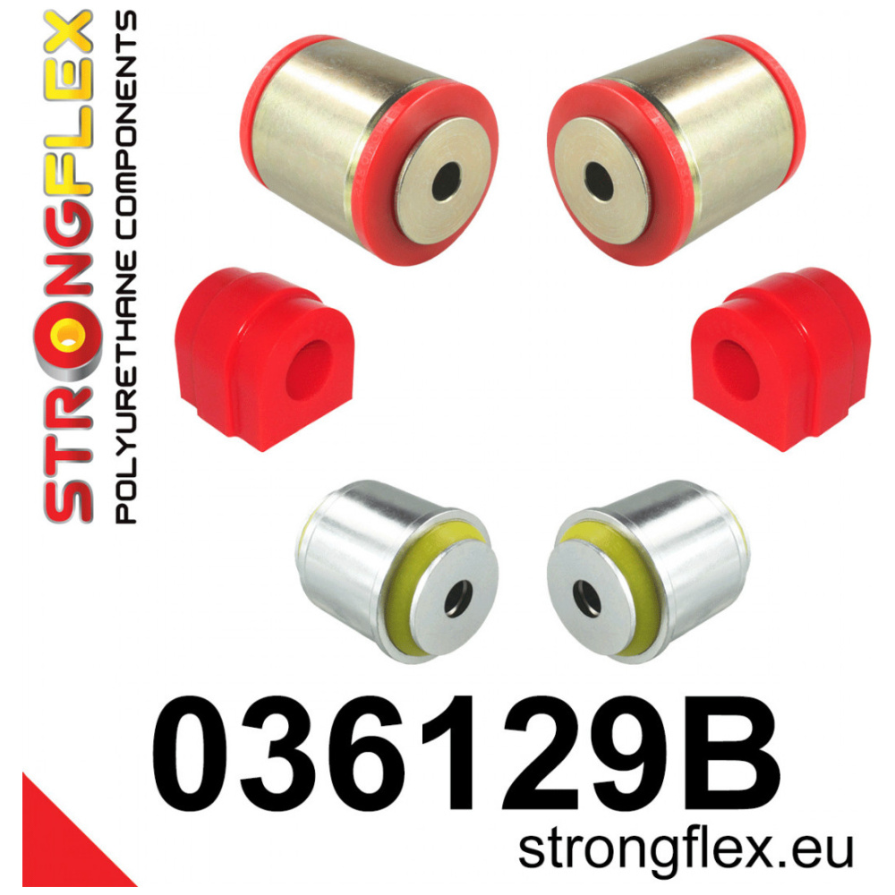 Strongflex BMW E39 Vooras rubberset – 036129B
