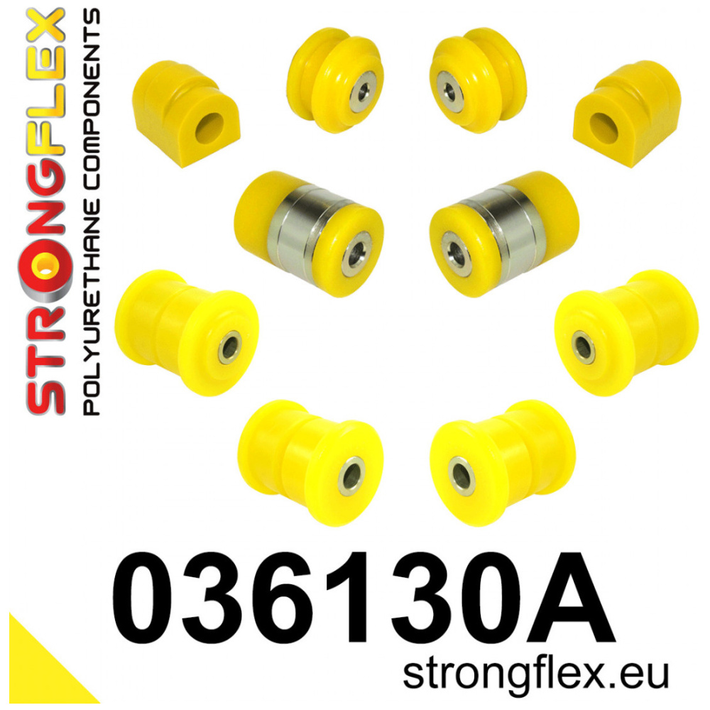 Strongflex BMW E39 Achteras rubberset SPORT – 036130A