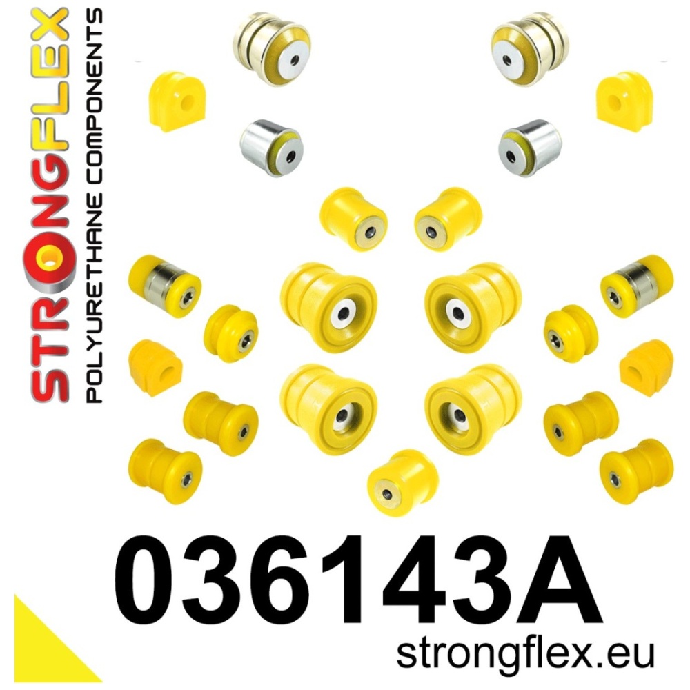 Strongflex BMW E65/E66 Complete ophangrubberset SPORT – 036143A