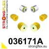 Strongflex BMW E34/E32 Polyurethaan rubberset vooras SPORT – 036171A
