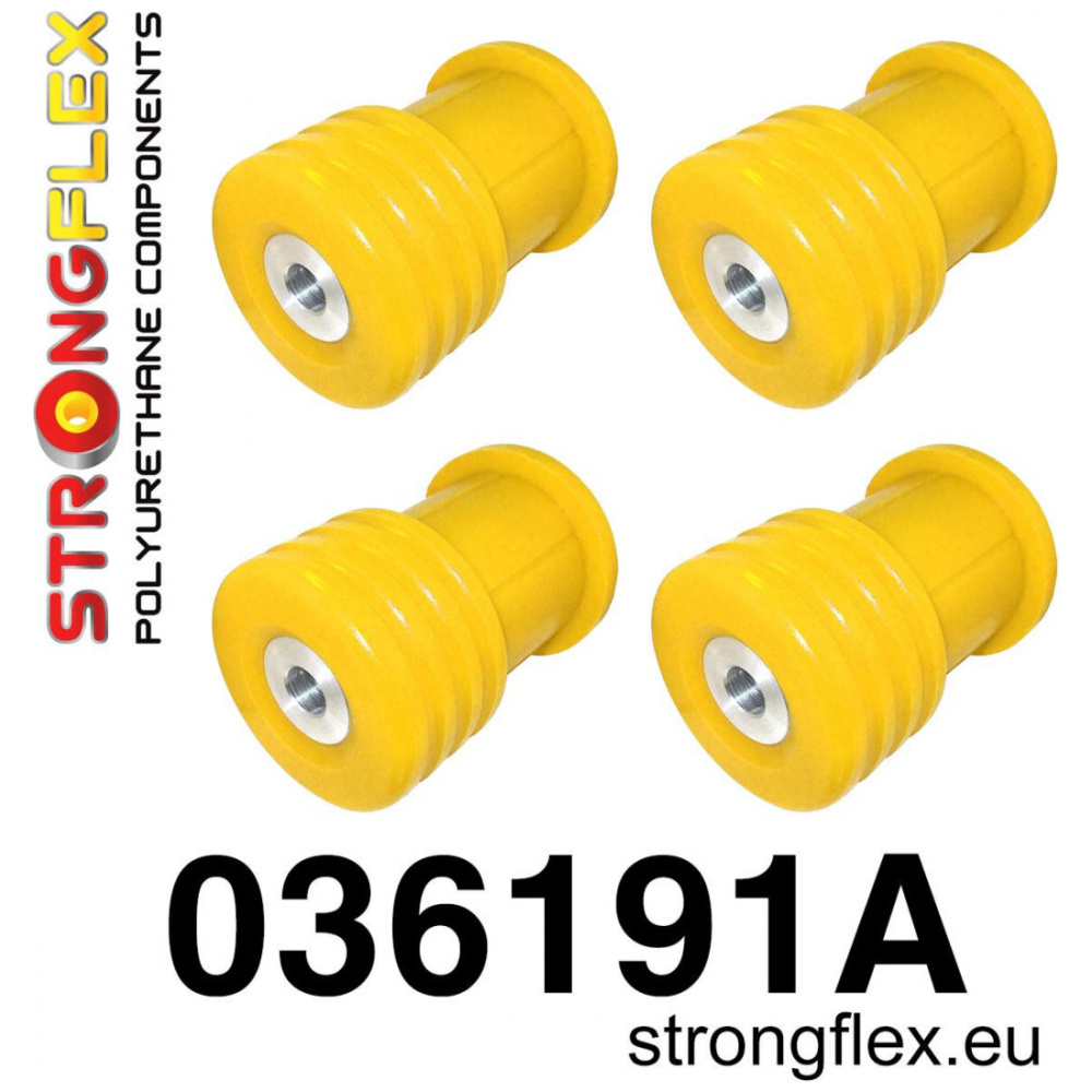 Strongflex BMW E39 Polyurethaan rubberset achteras-subframe (ton-lager) SPORT – 036191A