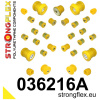 Strongflex BMW E90/E91/E92 Complete ophangrubberset SPORT – 036216A