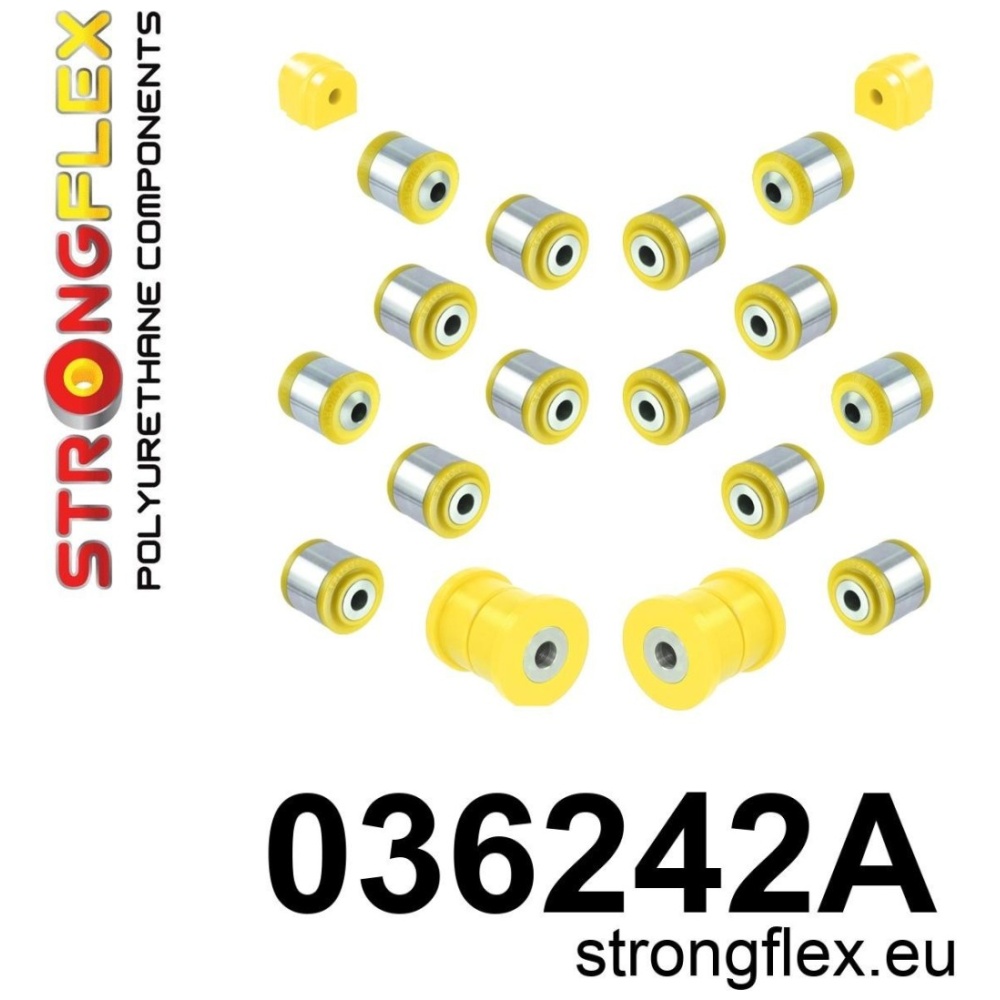 Strongflex BMW E81/E82/E87 Achterwielophanging set SPORT – 036242A