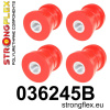 Strongflex BMW E60/E61/E63 Set achterste subframe-rubbers – 036245B