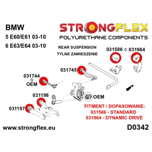 036248b Komplettes Fahrwerk Buchsen Kit 1