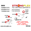 Strongflex BMW E60/E61 Complete ophangrubberset ZWART – 036249BX