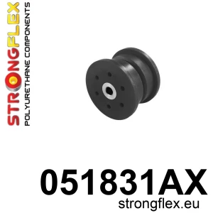 Strongflex Citroën / Fiat / Lancia / Peugeot Onderste motorsteun 65mm SPORT ZWART – 051831AX