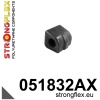 Strongflex Citroën / Peugeot Voorste stabilisatorrubber SPORT ZWART – 051832AX