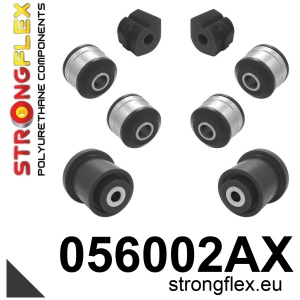 Strongflex Citroën / Peugeot Voorste stabilisatorrubber SPORT ZWART – 051301AX