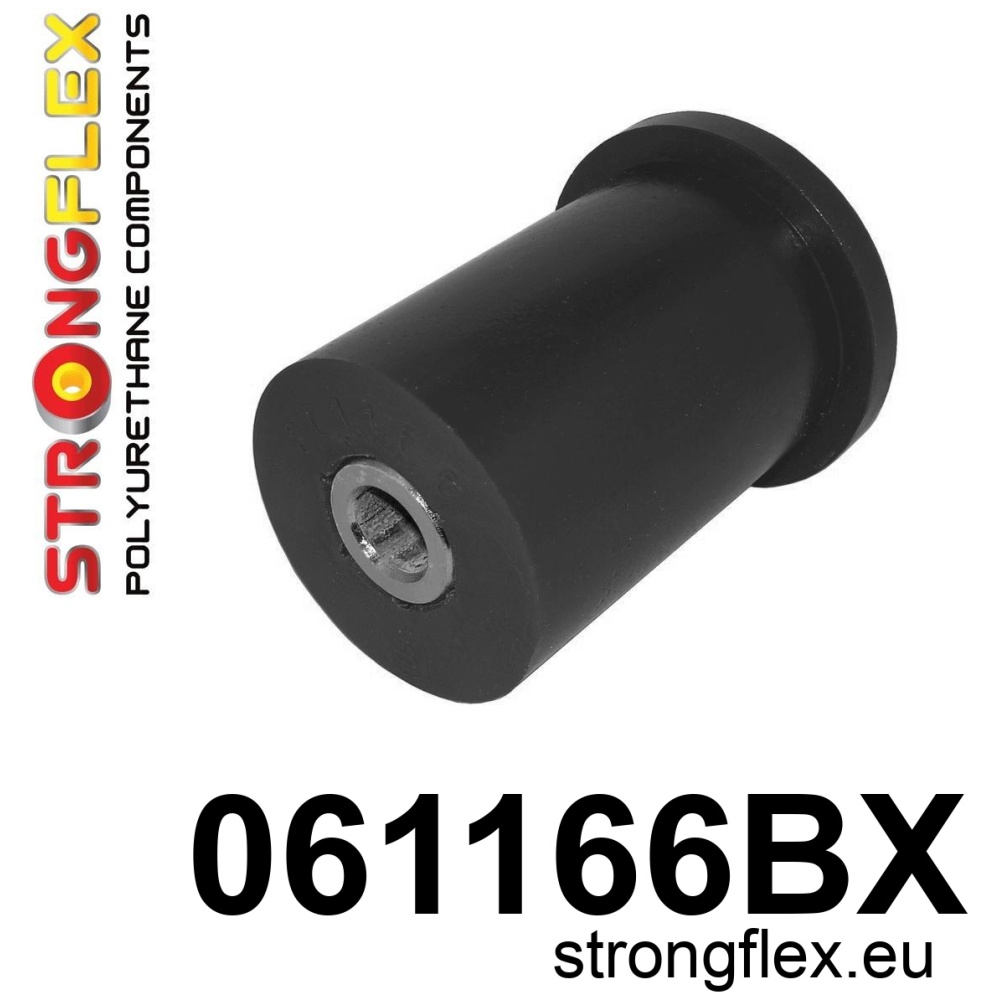 Strongflex Fiat Cinquecento / Panda / Seicento Achteras draagarmrubber ZWART – 061166BX