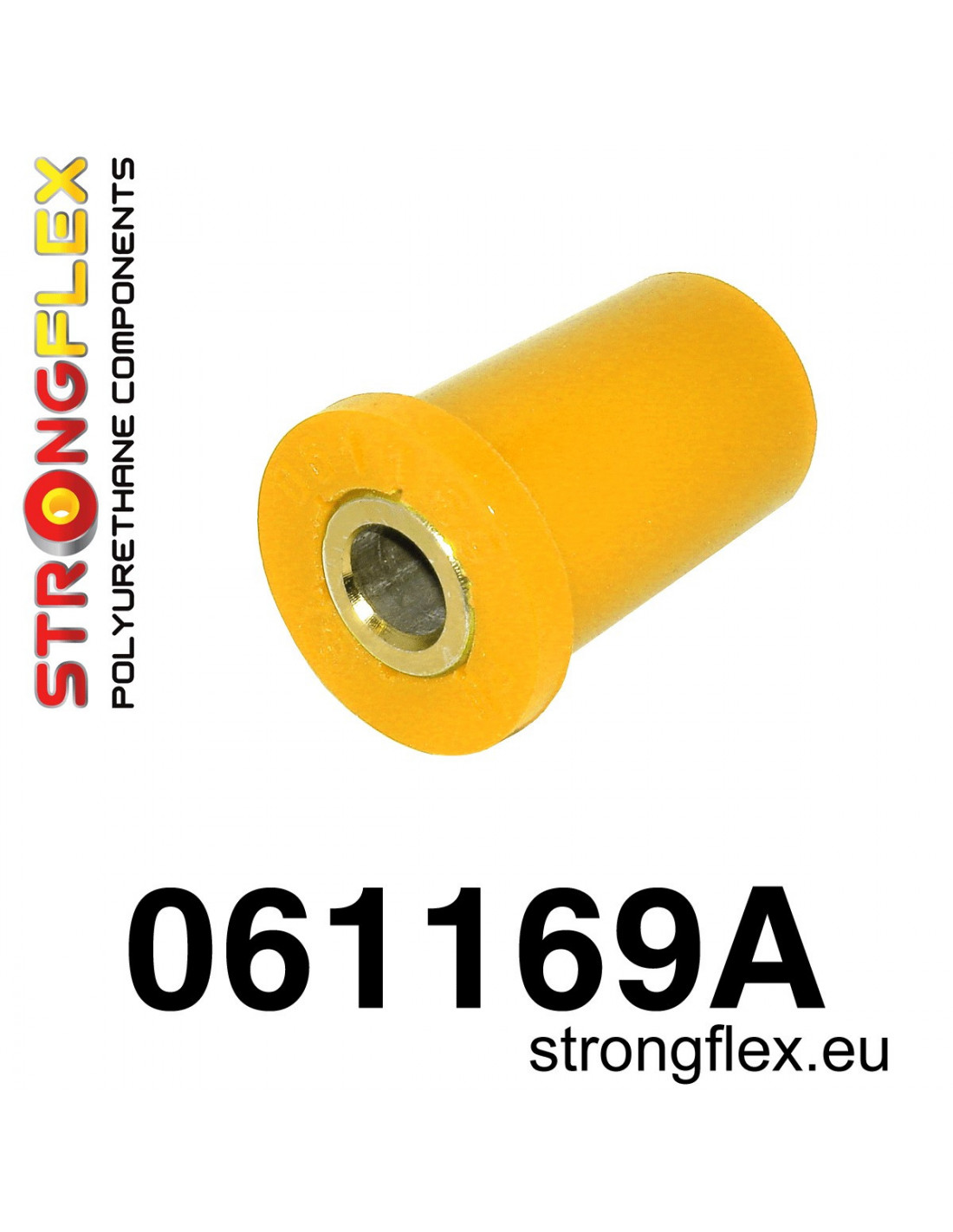 Strongflex Fiat / Lancia Vooras draagarm - voorste rubber SPORT – 061169A 1 Strongflex Fiat / Lancia Vooras draagarm - voorste rubber SPORT – 061169A