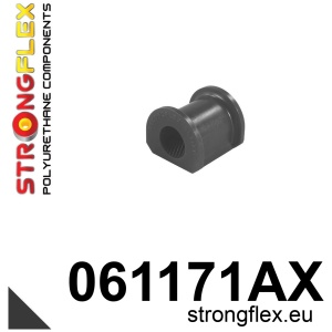 Strongflex Fiat Uno Voorste binnenste stabilisatorrubber SPORT ZWART – 061171AX
