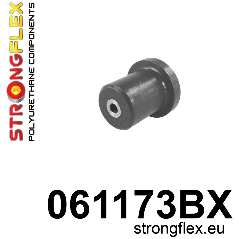 Strongflex Fiat Uno Achterste montagerubber ZWART – 061173BX