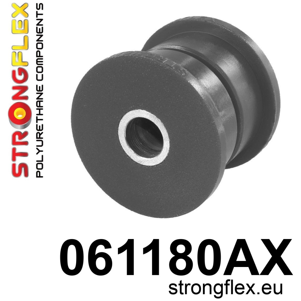 Strongflex Fiat 125P Rubber achteras SPORT ZWART – 061180AX