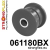 Strongflex Fiat 125P Rubber achteras ZWART – 061180BX