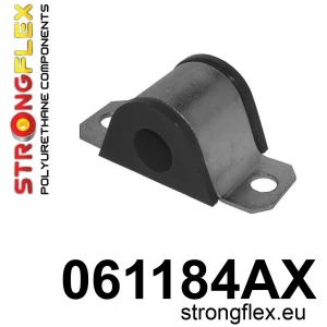 Strongflex Fiat Cinquecento / Seicento Buitenste stabilisatorrubber SPORT ZWART – 061184AX