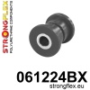 Strongflex Fiat / Polonez Rubber vooras onderste draagarm ZWART – 061224BX