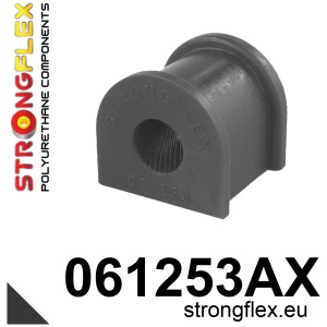 Strongflex Fiat / Polonez Voorste stabilisatorrubber 18-25mm SPORT ZWART – 061253AX