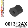 Strongflex Fiat / Lancia Rubber voorste koppelstang SPORT ZWART – 061312AX