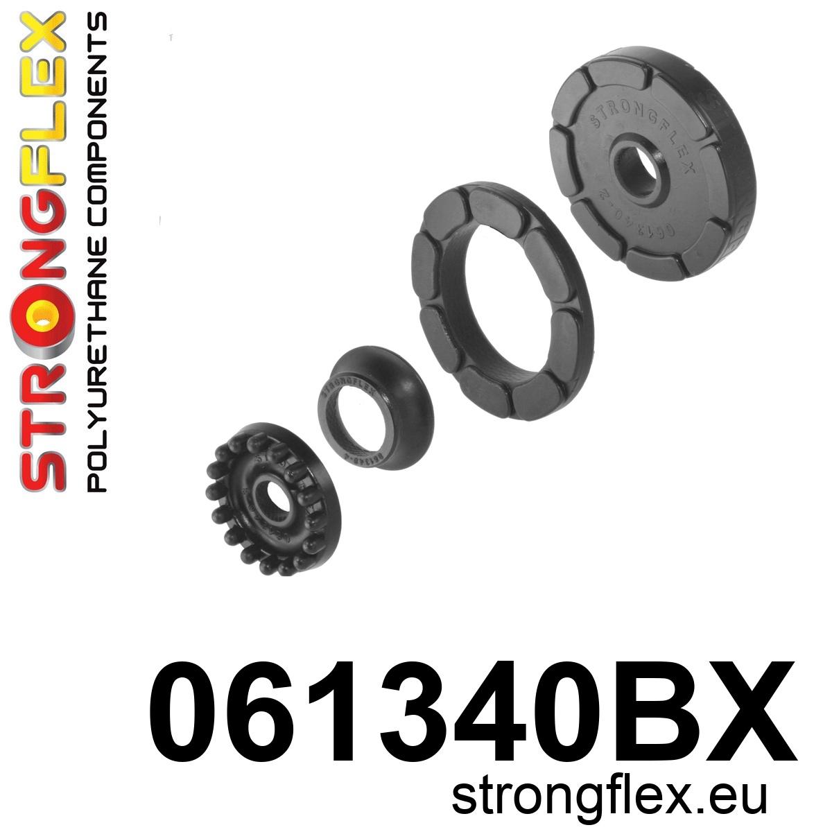 Strongflex Fiat 126P Inserts de support moteur NOIR – 061340BX 1 Strongflex Fiat 126P Inserts de support moteur NOIR – 061340BX