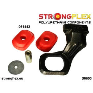 Strongflex Fiat Cinquecento / Seicento Inzet Motor bevestiging (Steuerzijde) ZWART – 061442BX
