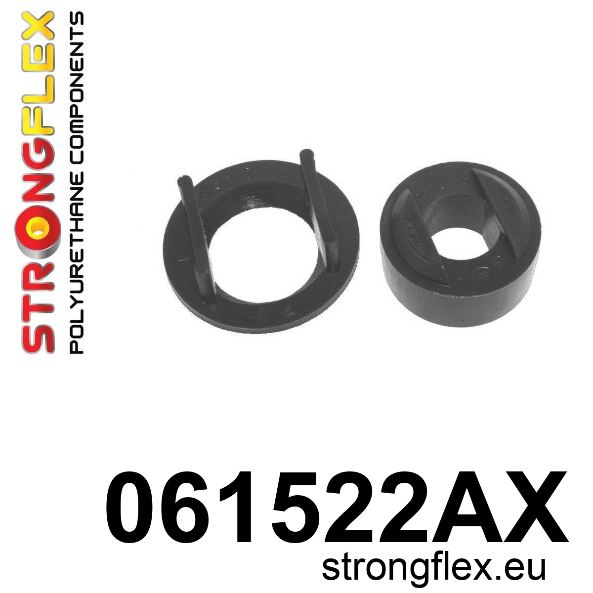 Strongflex Fiat Cinquecento / Seicento Inzet Motorophanging SPORT ZWART – 061522AX 1 Strongflex Fiat Cinquecento / Seicento Inzet Motorophanging SPORT ZWART – 061522AX