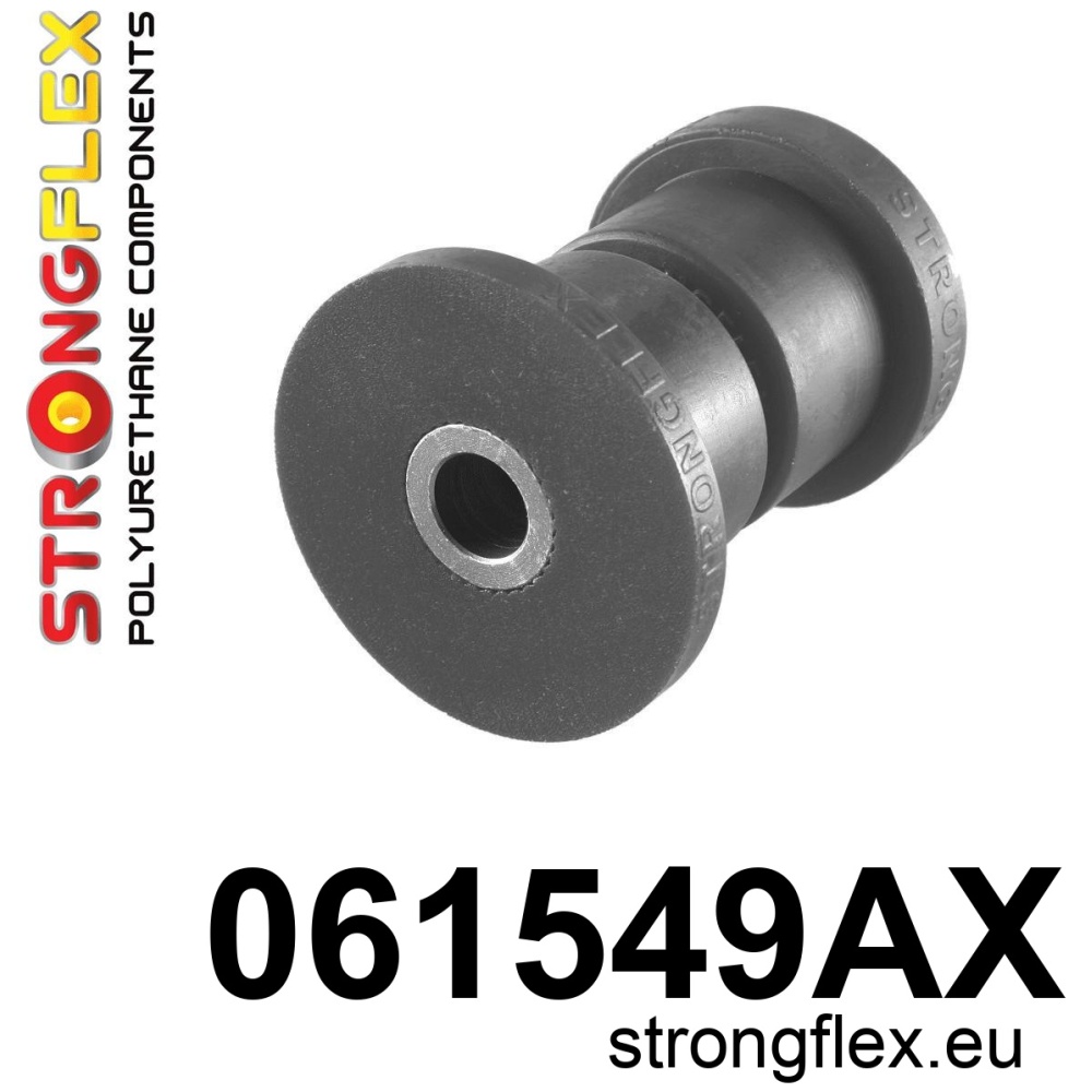 Strongflex Alfa Romeo / Citroën / Fiat / Peugeot Vooras draagarm rubber voor SPORT ZWART – 061549AX