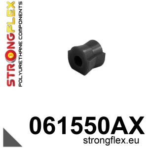Strongflex Citroën / Fiat / Peugeot Voorste stabilisatorrubber SPORT ZWART – 061550AX
