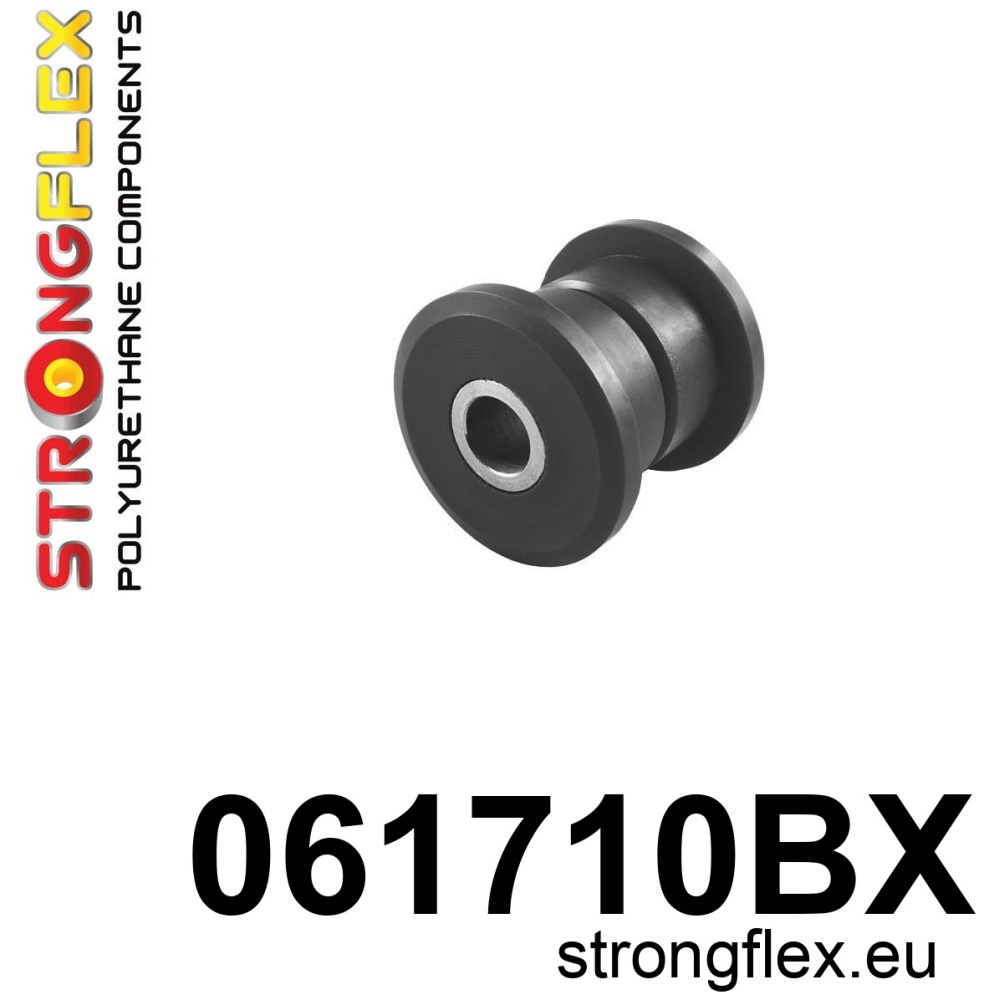 Strongflex Citroën / Fiat / Peugeot / Toyota Vooras voorste draagarm rubber ZWART – 061710BX