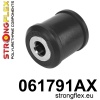 Strongflex Fiat Cinquecento / Seicento Achteras schokdemperrubbers SPORT ZWART – 061791AX