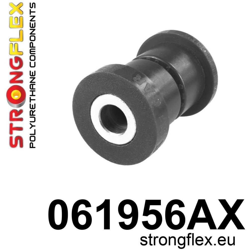 Strongflex Fiat / Ford / Lancia Vooras draagarm rubber voor SPORT ZWART – 061956AX