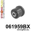 Strongflex Fiat 500 Achterste steunrubber ZWART – 061959BX