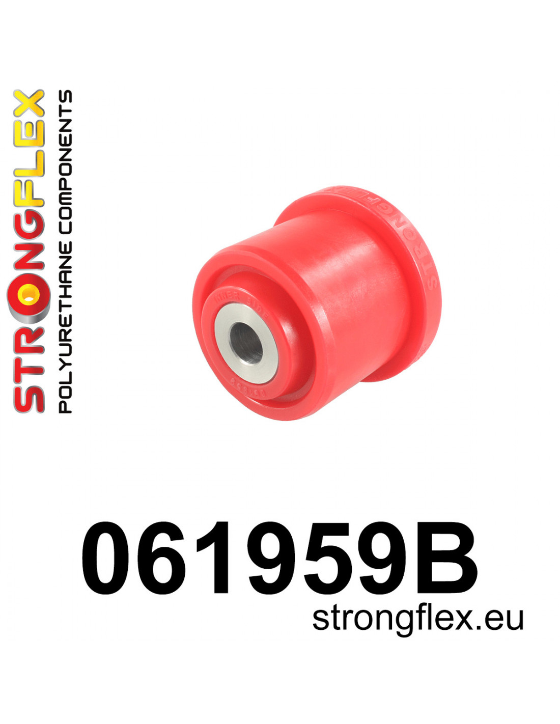 Strongflex Fiat 500 Achterste steunrubber – 061959B 1 Strongflex Fiat 500 Achterste steunrubber – 061959B