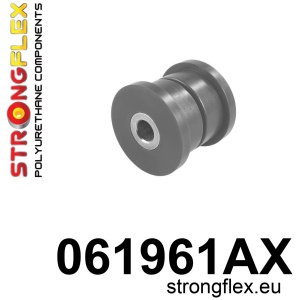 Strongflex Fiat 124 Achterste draagarmrubber – bovenste SPORT ZWART – 061961AX