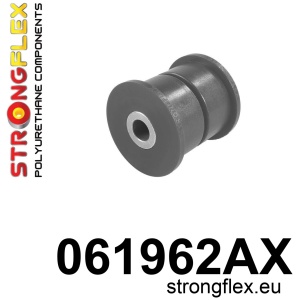 Strongflex Fiat 124 Rubber onderste draagarm achter SPORT ZWART – 061962AX