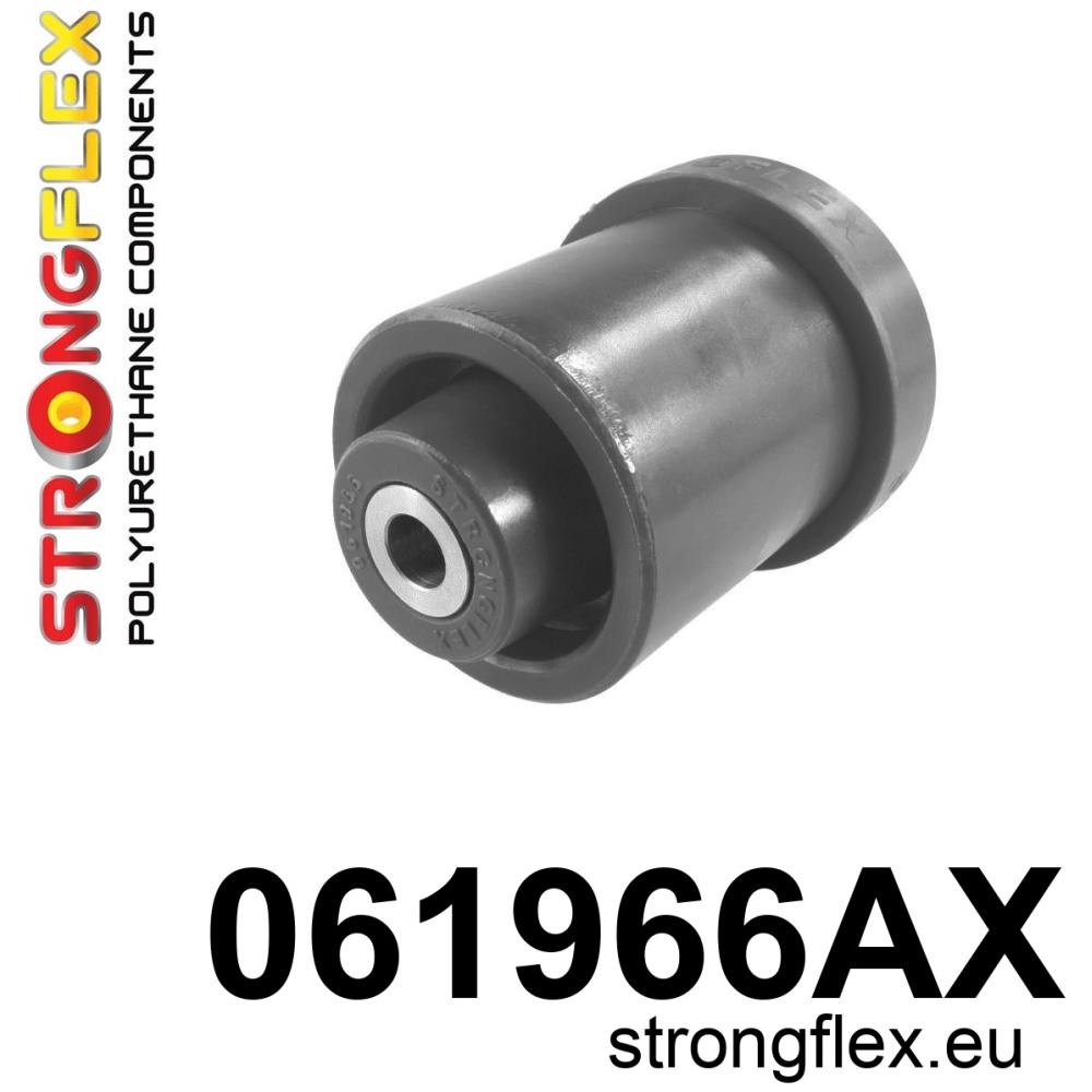 Strongflex Citroën / Fiat Achterste balk rubber 67,5mm SPORT ZWART – 061966AX
